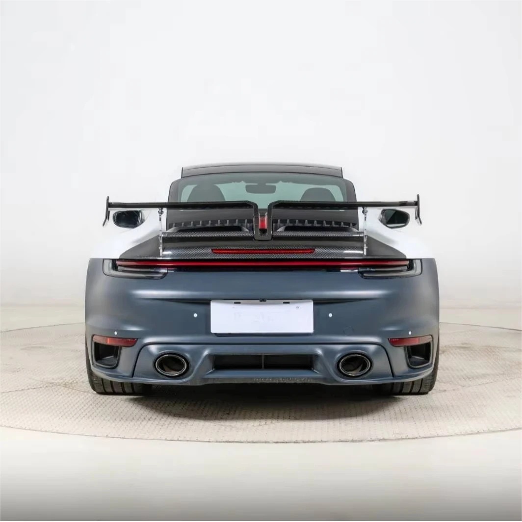 High Performance Dry Carbon Fiber Rear Wing Assembly Trunk 2020- for 911 992 New Condition Tail Spoiler Body Kit